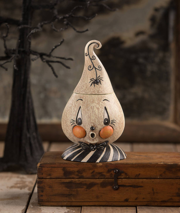 Morty Boo Meringue Treat Container JP1056 by Johanna Parker for Bethany Lowe Designs