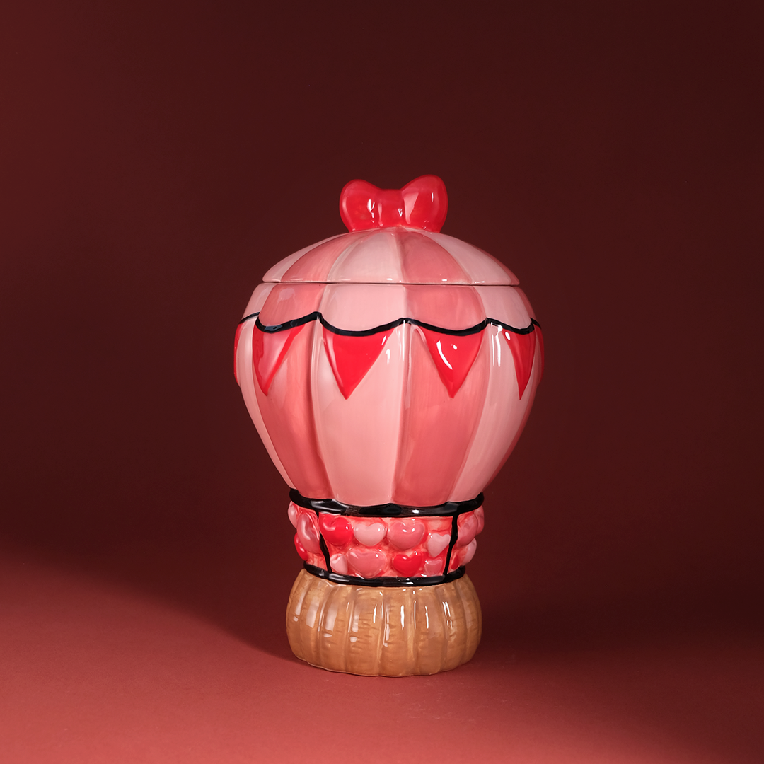 Hello Kitty and Dear Daniel Balloon Cookie Jar by Blue Sky Clayworks – view 3