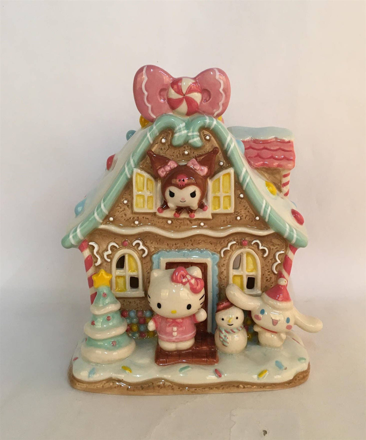 Christmas Hello Kitty & Friends Candle House by Blue Sky Clayworks