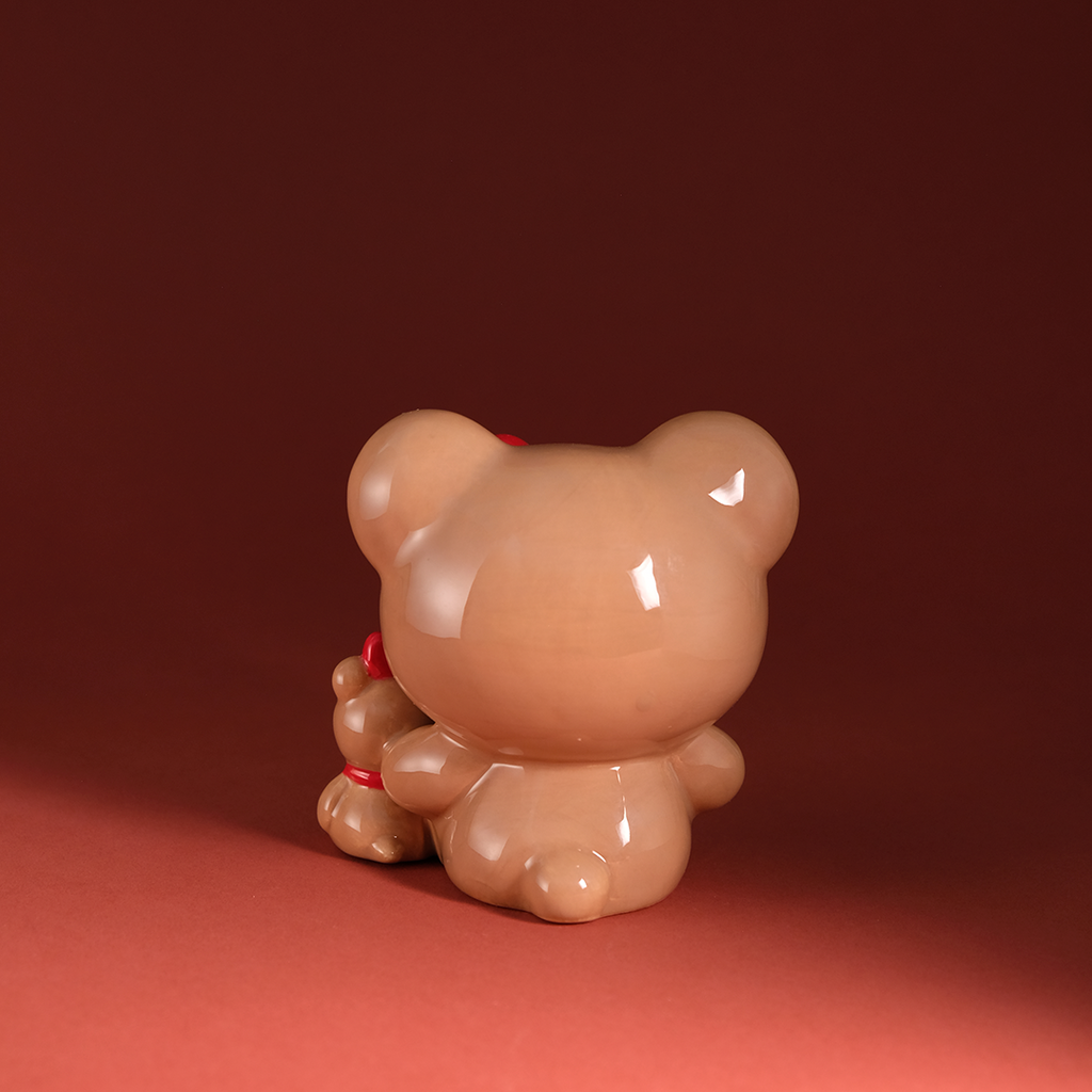 Hello Kitty and Teddy Bear Love Figurine by Blue Sky Clayworks – view 3