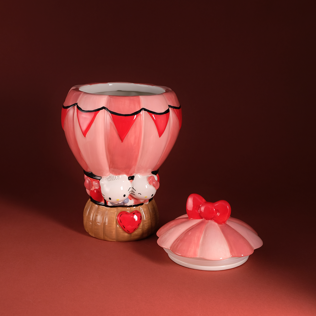 Hello Kitty and Dear Daniel Balloon Cookie Jar by Blue Sky Clayworks – view 5