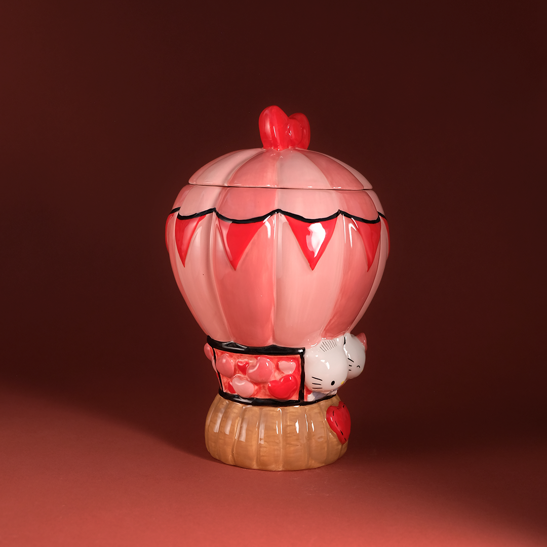 Hello Kitty and Dear Daniel Balloon Cookie Jar by Blue Sky Clayworks – view 4
