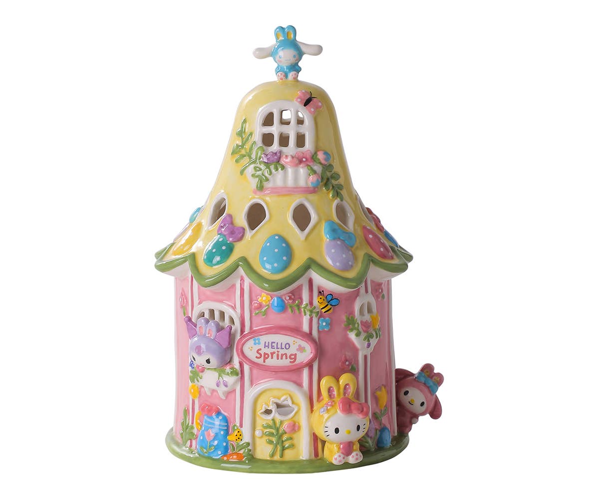 Hello Kitty & Friends Easter Candle House by Blue Sky Clayworks