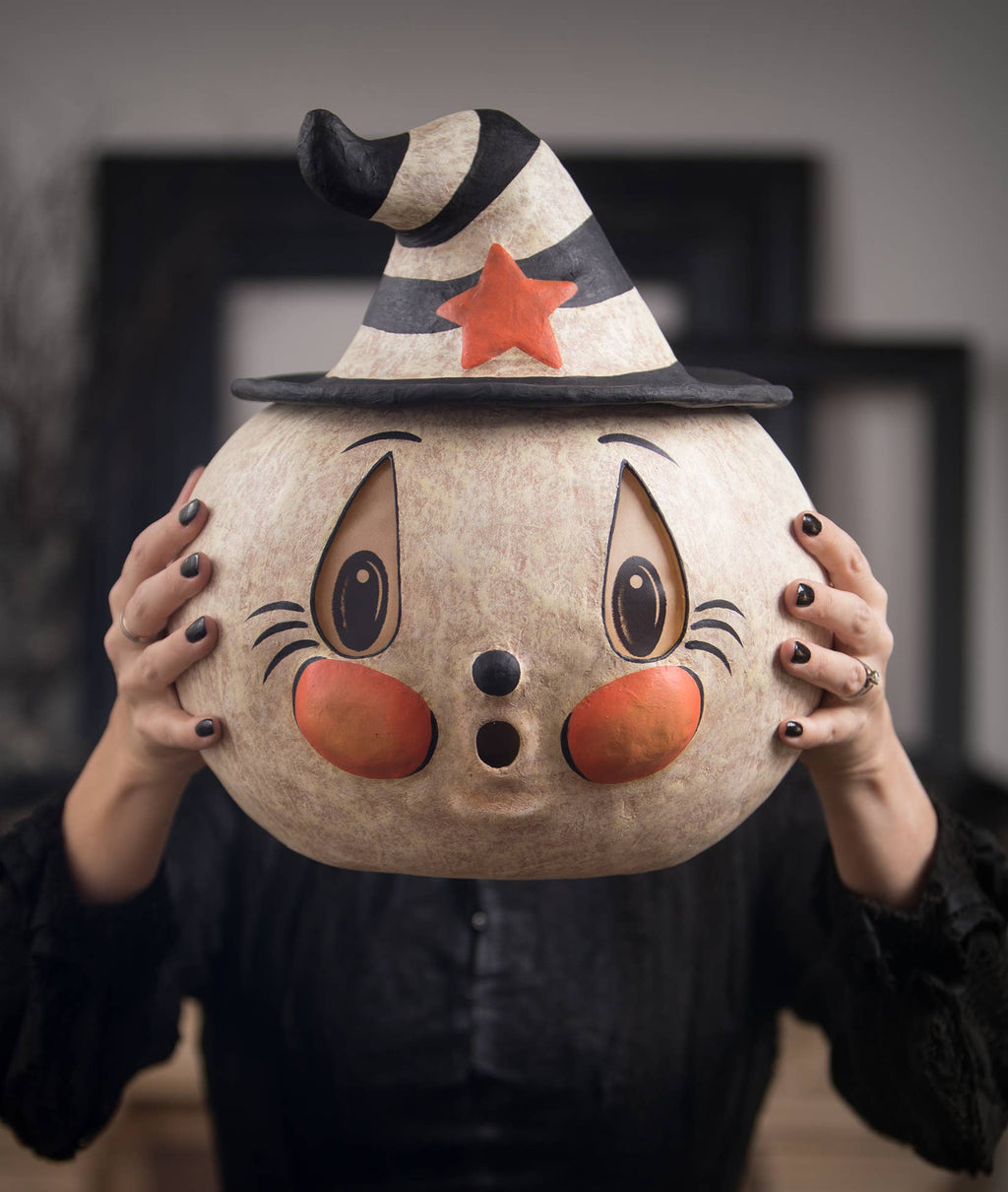 Ghostie Stew Large Light-Up Ghost Container by Johanna Parker Design, view 5