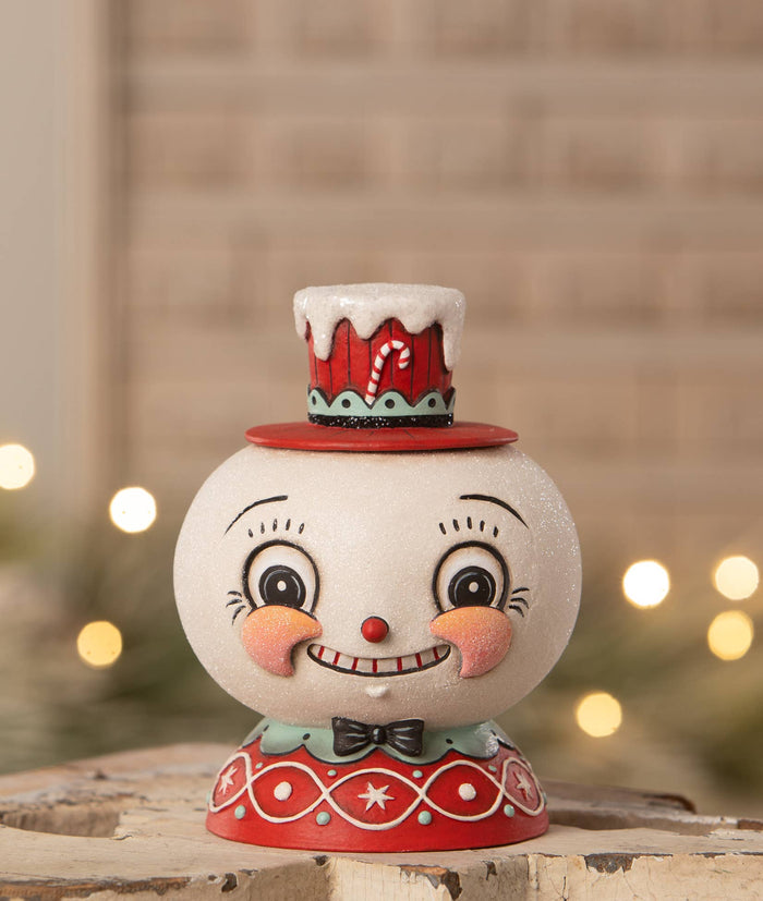 Peppermint Snow Beau Container by Johanna Parker Design, view 1