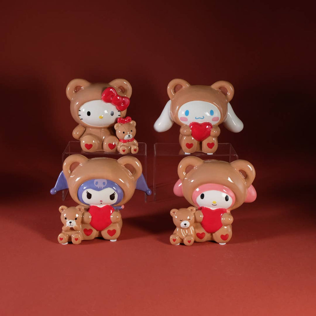 Hello Kitty and Teddy Bear Love Figurine by Blue Sky Clayworks – view 7