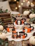 Johanna Parker Design for Transpac 2026 Dapper Bat five-piece ceramic set in a fall collector display