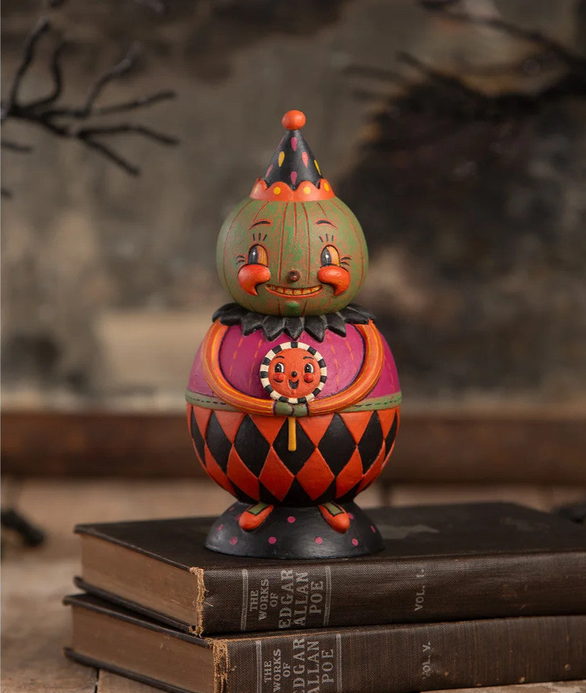 Jackie Green-O-Ween Spooks Jar JP4029 by Johanna Parker Design for Bethany Lowe Designs