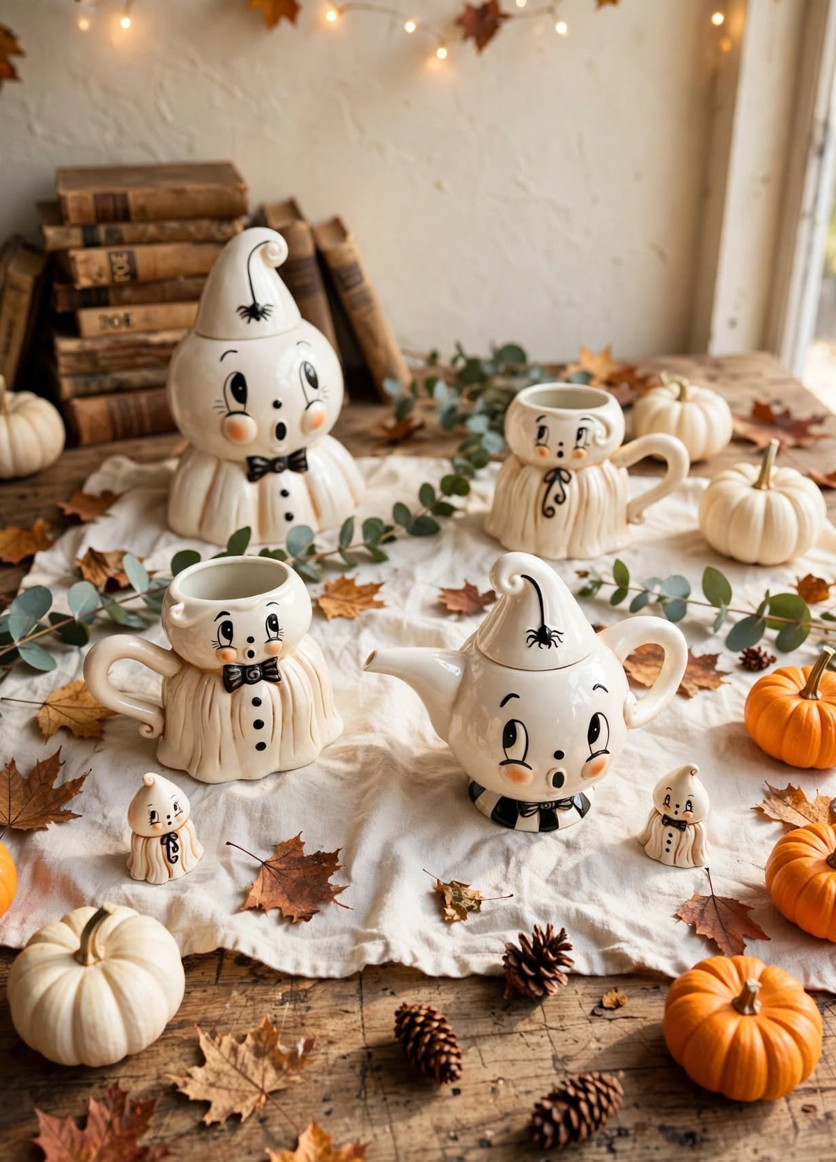 Johanna Parker 2026 Gus Ghost six-piece collection in an autumn display