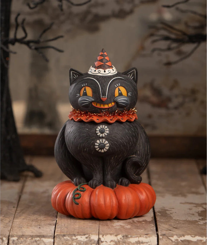 Happy Plumpkin Jack Container by Johanna Parker Design for Bethany Lowe Designs, product view 1