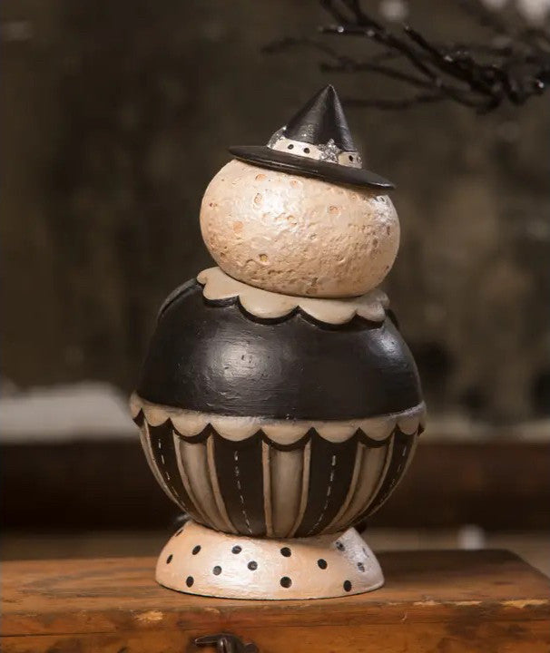 Leo IlluMoono Spooks Jar by Johanna Parker Design for Bethany Lowe Designs