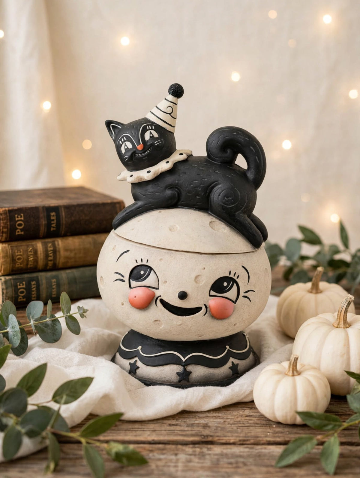 Loony Jack O Luna by Johanna Parker Design in a warm autumn collector display