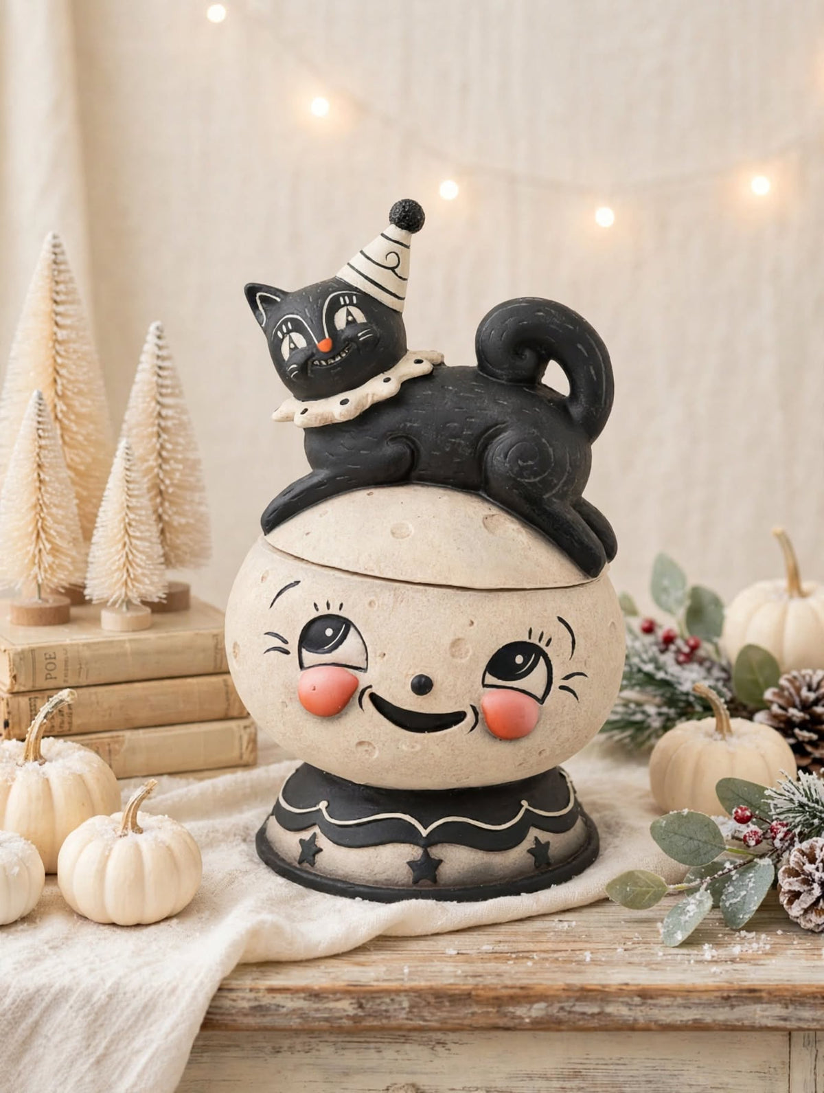 Loony Jack O Luna by Johanna Parker Design in a soft seasonal display