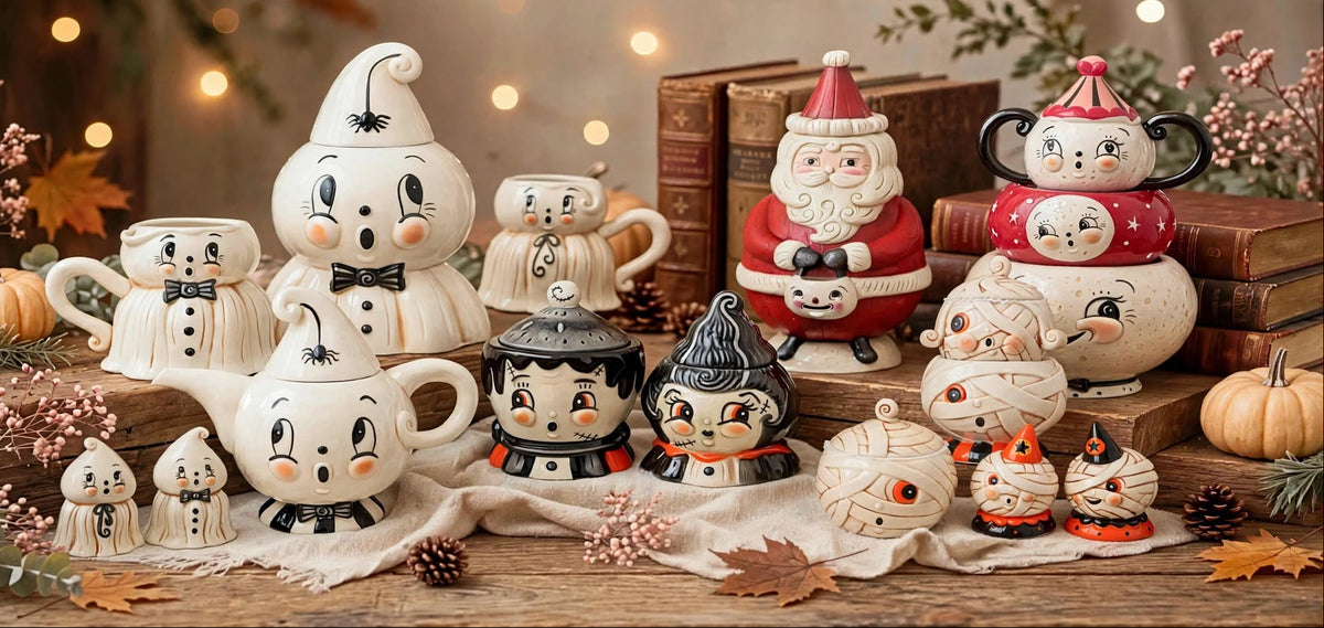 The Lisa Z Studios year-round seasonal collectibles